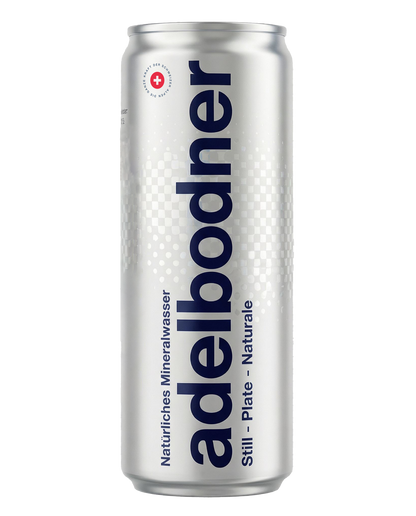 PRE-ORDER adelbodner still Mineralwasser 12 x 33cl Dose